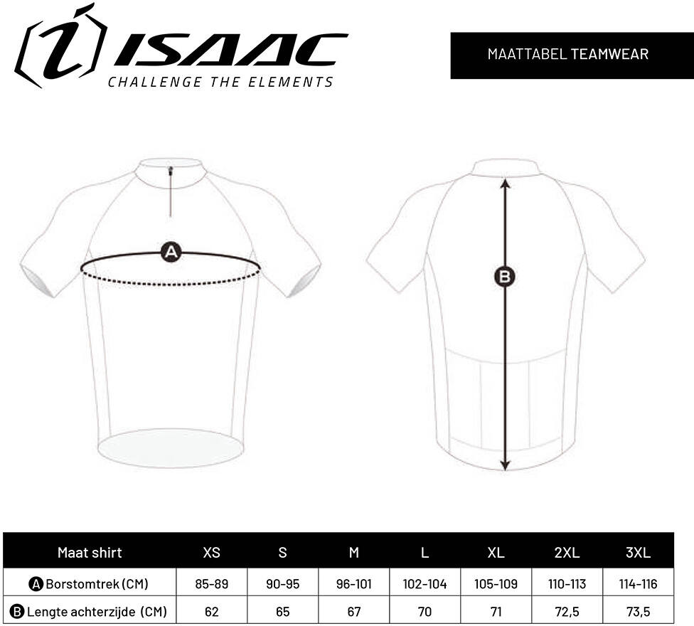 Isaac - Jersey Teamwear maat L